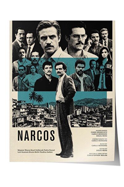 Postifull Αφίσα Narcos, Αφίσες Ταινιών και Τηλεοπτικών Σειρών, Αφίσες Ταινιών...