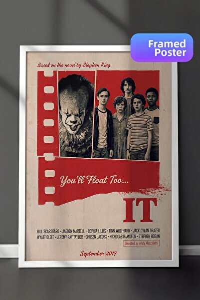 Postifull Αφίσα με λευκό πλαίσιο, Πίνακας Κινηματογράφου και Τηλεοπτικών Σειρ...