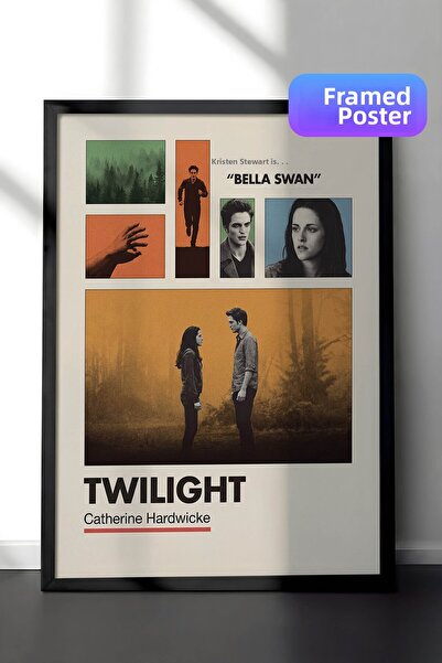Postifull Αφίσα με μαύρο πλαίσιο Twilight, Πίνακας Κινηματογράφου και Τηλεοπτ...