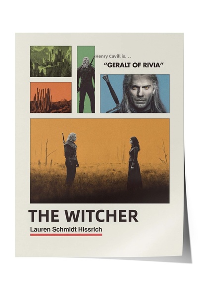 Postifull Αφίσα The Witcher, Αφίσες ζωγραφικής τέχνης για κινηματογράφο και τ...