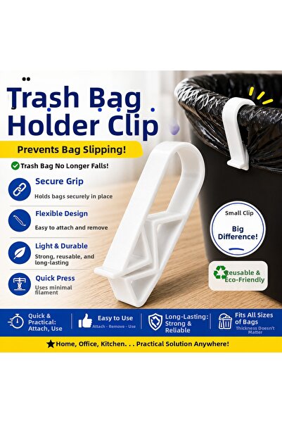 Rapithwin 10 Κλιπ στερέωσης σακουλών σκουπιδιών |   Αντιολισθητική θήκη για τ...