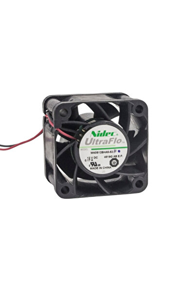 NIDEC 40x40x28mm 12V 0.17A Fan 2 Kablolu - W40S12BHA5-52