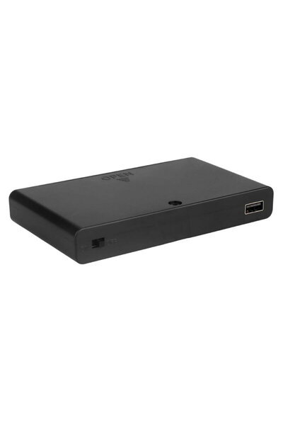 Motorobit 8li AA Pil Yuvası - USB Çıkışlı