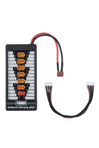 Motorobit XT60 LiPo Paralel Şarj Kartı (T-Plug Beslemeli)
