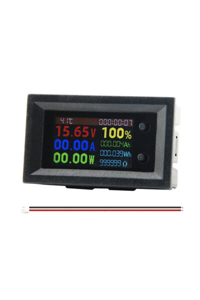 Motorobit DC7200 7-200V 20A 9in1 Çok İşlevli Dijital Voltmetre Ampermetre