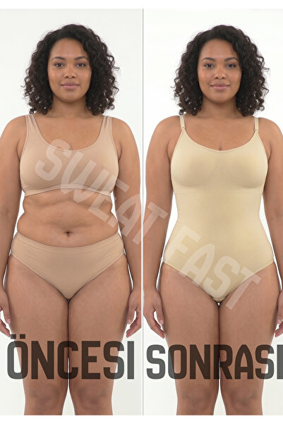 SWEAT FAST Κορσές 3 Zone Effect Mamey (ΚΑΛΑΘΙ ΑΠΟ ΤΟ ΚΑΤΩ) με κουμπωτά (ZIBIN)