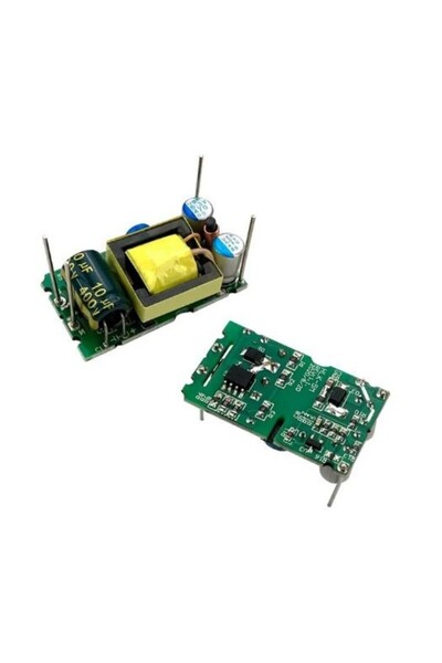 Genel Markalar HLK-5M12L AC 220V - DC 12V 5W Açık Tip Voltaj Dönüştürücü