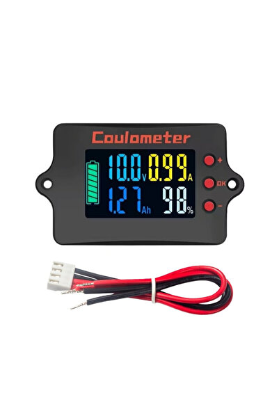 Genel Markalar PZEM-037 8-120V 10A Voltmetre Ampermetre - Batarya Kapasite Yö...