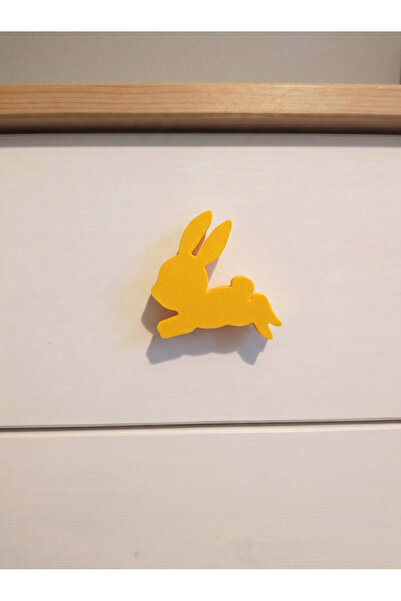 Baylin3D Λαβή ντουλάπας με φιγούρα κουνελιού - Παιδικό δωμάτιο μοντέρνο και κ...