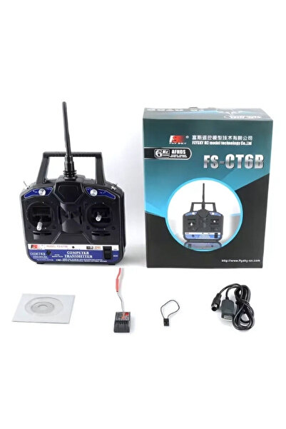 FLYSKY FS-T4B 2.4Ghz 4 Kanal Kumanda ve R6B Alıcı