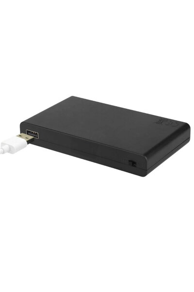 Motorobit 8li AA Pil Yuvası - USB Çıkışlı