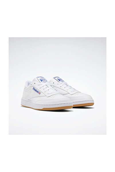 Reebok Sneaker Boy's Sneaker CLUB C 85 WHITE/ROYAL/GUM AR0459