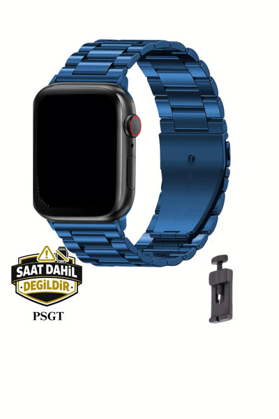 PSGT Watch Uyumlu ( 38/40/41MM) Ve Seri10 ve 11(42MM) Paslanmaz Çelik Modernfit