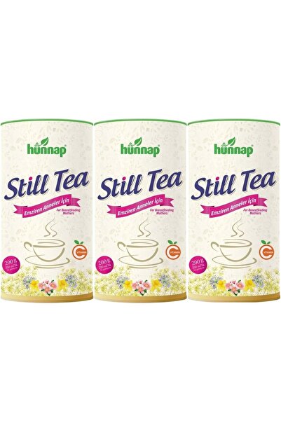 Hünnap Still Tea Emziren Anneler İçin Süt Arttırıcı İçecek 200GR (3 Lü Set)