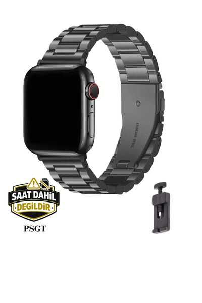 PSGT Watch Uyumlu ( 38/40/41MM) Ve Seri10 ve 11(42MM) Paslanmaz Çelik Modernfit