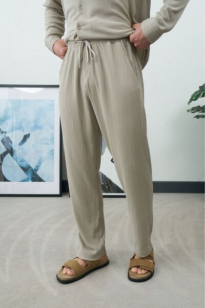 TÜZeMEN Bürümcük Fabric Baggy Pants