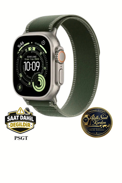 PSGT Yeni Trail Apple watch Ultra Band 42-44-45-49mm S10-11 (46mm )Kordon Alp...