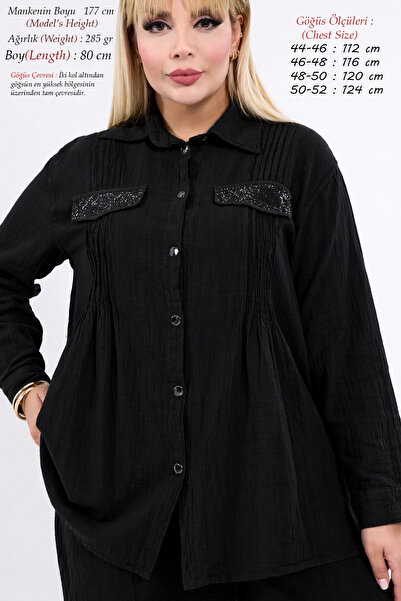 Laden Γυναικείο πουκάμισο μεγάλου μεγέθους, καλοκαιρινό, ανοιξιάτικο, αντιιδρ...