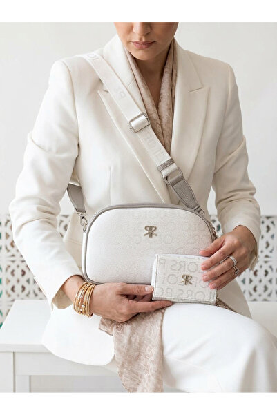 Çanta Trend Γυναικεία τσάντα μονόγραμμα μεσαίου μεγέθους 5 θέσεων Polo Of Colors