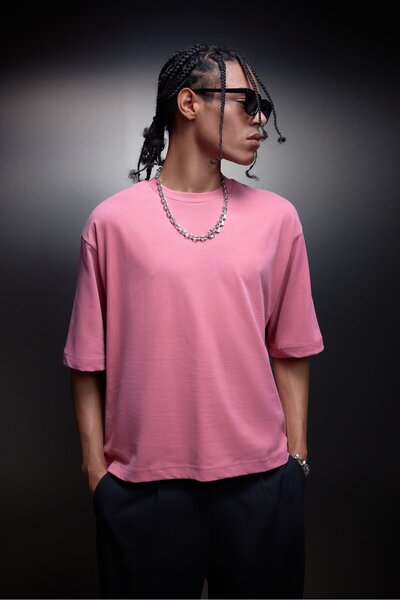 Slatra Tricou pentru bărbați Gül Boxy Fit basic