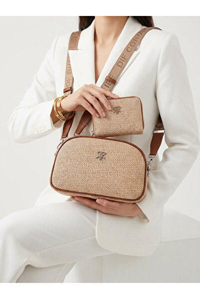 Çanta Trend Γυναικεία τσάντα μονόγραμμα μεσαίου μεγέθους 5 θέσεων Polo Of Colors