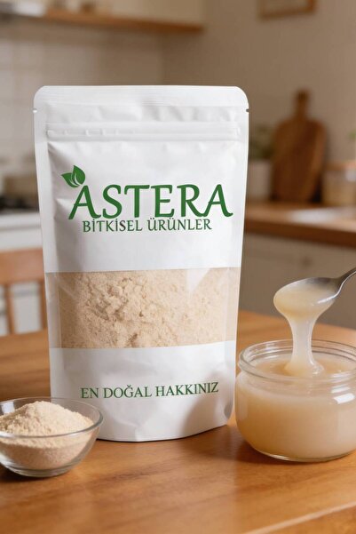 ASTERA 50 Gr Glutensiz Karnıyarık Otu Kabuğu Tozu (Psyllium Husk) – Yüksek Li...