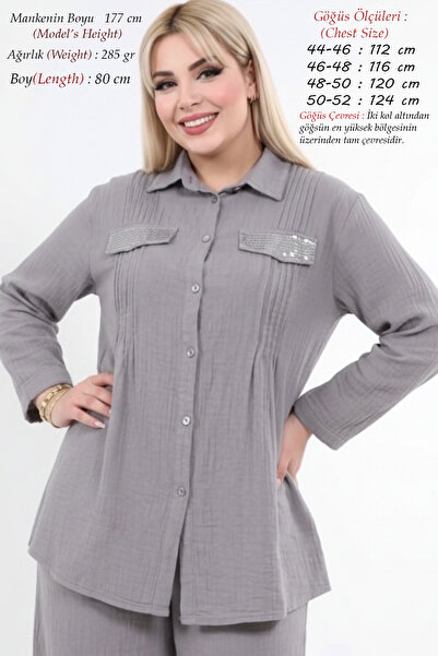 Laden Γυναικείο πουκάμισο μεγάλου μεγέθους, καλοκαιρινό, ανοιξιάτικο, αντιιδρ...