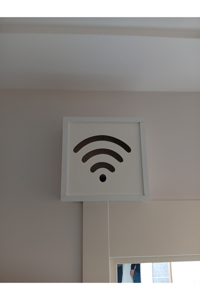 Home Modem Saklama kutusu ,Wifi kutusu ,Kutu ,İnternet kutusu en boy 30x30