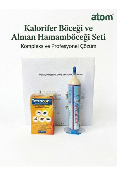 Atom Kalorifer Böceği , Alman Hamam Böceği , Karınca Paketi