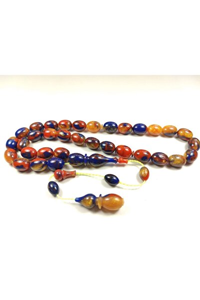 İskeçe Tesbih Arif Baran Master - Αριζόνα Φιρούζα Χρυσό Κέρμα με Σωματίδια 5199