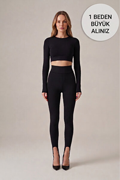 ONLİO GİYİM Yüksek bel Toparlayıcı Esnek İç Göstermez Ayaktan Geçmeli Füzo Ka...