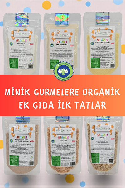 Soul Kitchen Organik Ürünler Minik Gurmelere Organik Ek Gıda Ilk Tatlar