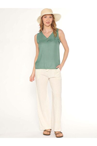 FLZ Women's Woven Viscose Sleeveless Pajama Set – 100% Viscose Summer Comfort...