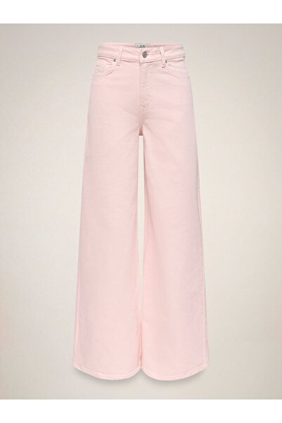 JDY Jeans mit weitem Bein JDYVERA Hohe Taille Weiter Beinschnitt Jeans