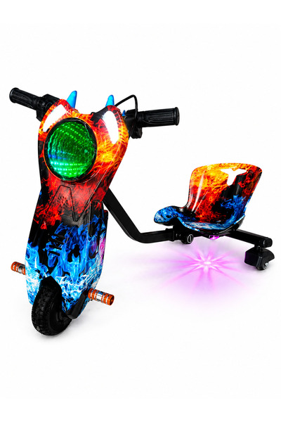 Generic 36V Mini Electric Drift Scooter for Kids with Helmet and Protective G...