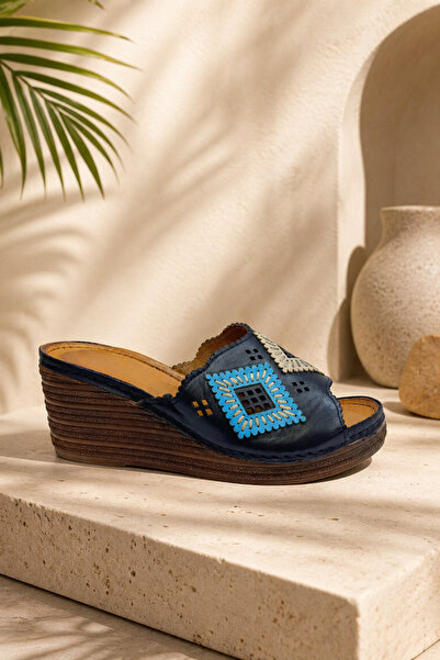 İNZE AYAKKABI Παντόφλες από γνήσιο δέρμα - Όνομα μοντέλου: Silvana