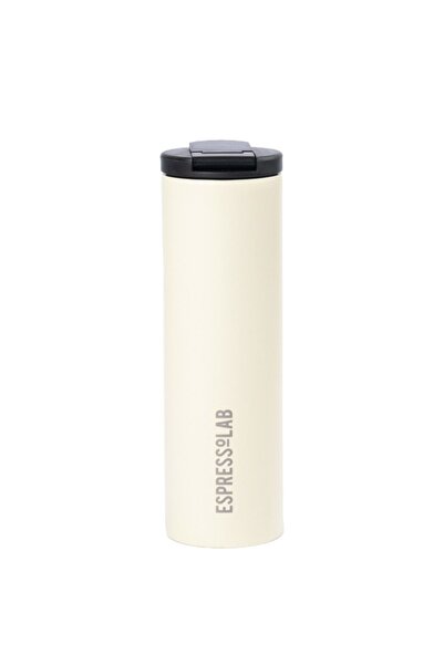 Espressolab Paslanmaz Çelik Ekru Uzun Termos 480 ml No:48