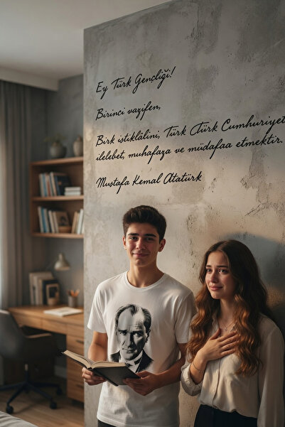 KT Decor Αυτοκόλλητο τοίχου Hitabe για σχολεία για νέους