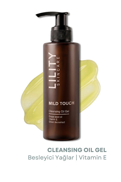 Lility Care Mild Touch Cleansing Oil Gel- Besleyici & Makyaj Çıkarıcı Yüz Tem...
