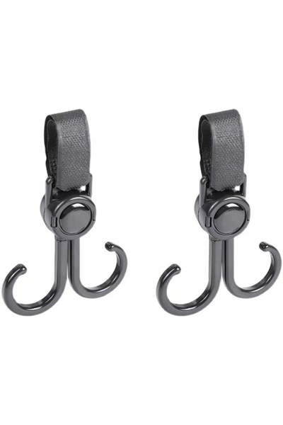Choice 2pc Baby Stroller Hooks Heavy Duty Hanging Organizer Universal Strolle...