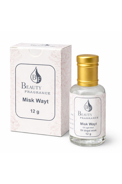 Beauty Fragrance 12 ml Misk-i Tahara (Beyaz) – Kalıcı ve Ferahlatıcı Doğal Es...