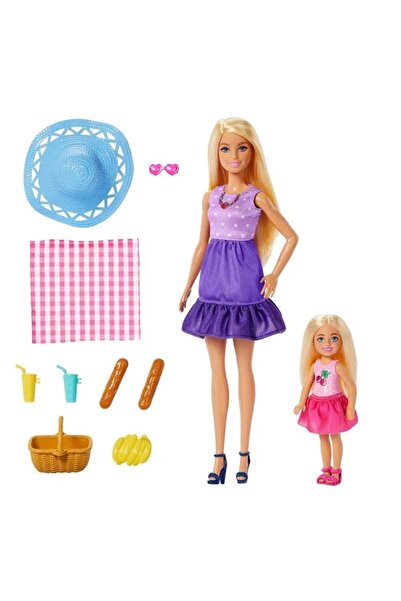divendi-ro Păpușa Barbie și Chelsea la picnic, cu accesorii incluse, vârsta 3...