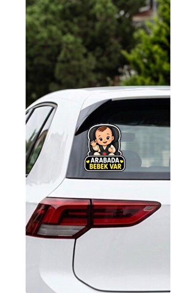 PRİME Concept Koç stüdyo Arabada Bebek Var Oto sticker 15x15