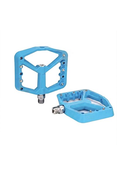 ROBESBON Briviga Çivili Rulmanlı Bisiklet Platform Pedal - Mavi