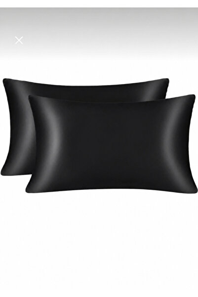 QEAS Μαξιλαροθήκη από μεταξωτό σατέν 2 τεμάχια 50x70εκ. 2 μαξιλάρια από σατέν