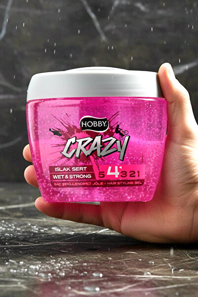 Hobby Saç Jölesi Crazy Islak Sert Görünüm 700 ml