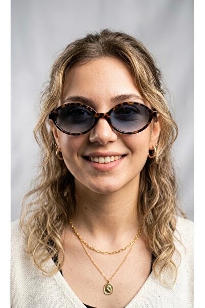 Gabbiano Women's Oval Small Sunglasses Ek:54