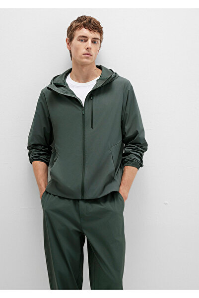 Mavi Hooded Green Sports Jacket Regular Fit / Regular Cut 0110655-71598