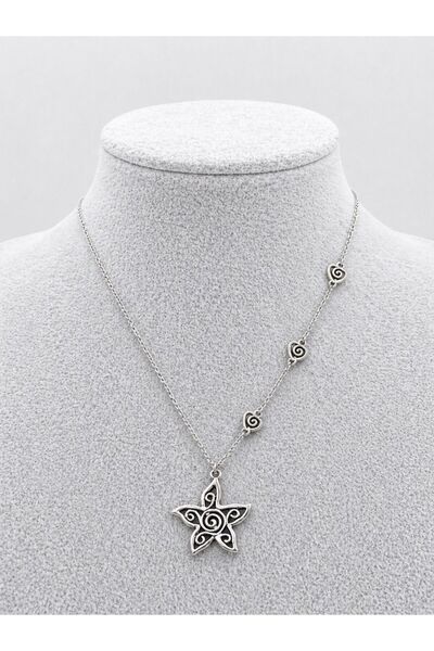 sleyshop Y2K Spiral Sarmal gotik bohem kolye