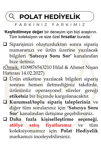 Decoloji Söz, Nişan, Kına, Düğün, Mevlüt, Sünnet, Nikah Şekeri Hediye Hatıra Inci Anahtarlık, 10 Adet